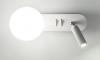 HARLOW Twin Switched  Wall and Reading Light White